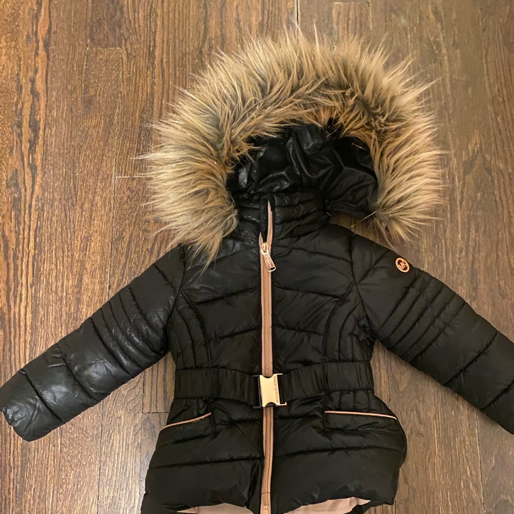 Michael Kors toddler puffer coat